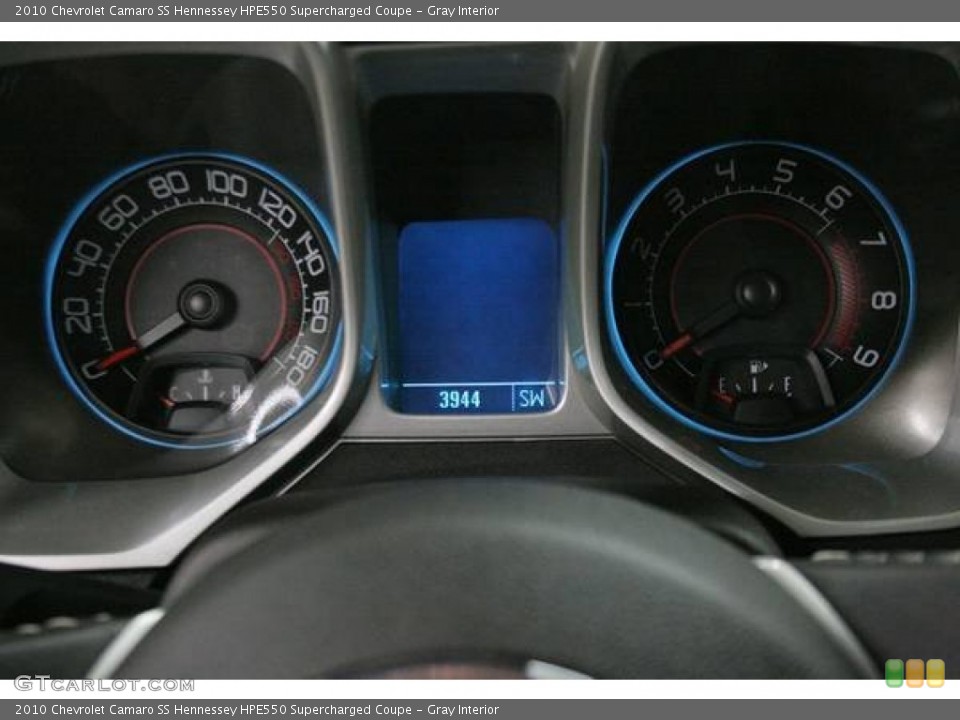 Gray Interior Gauges for the 2010 Chevrolet Camaro SS Hennessey HPE550 Supercharged Coupe #103364232