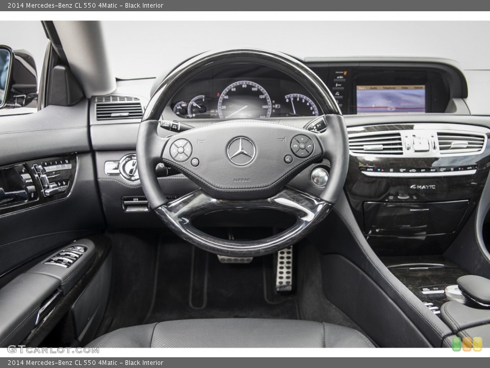 Black Interior Dashboard for the 2014 Mercedes-Benz CL 550 4Matic #103365531