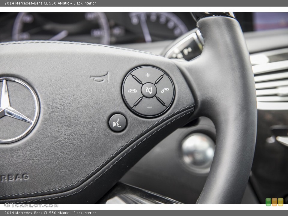 Black Interior Controls for the 2014 Mercedes-Benz CL 550 4Matic #103366038
