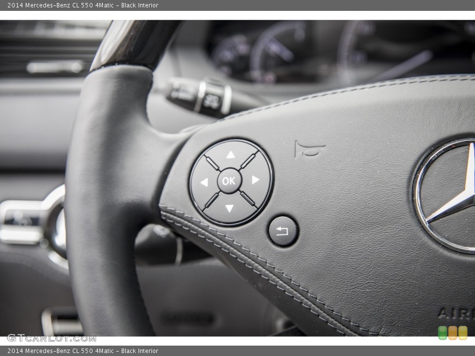 Black Interior Controls for the 2014 Mercedes-Benz CL 550 4Matic #103366092