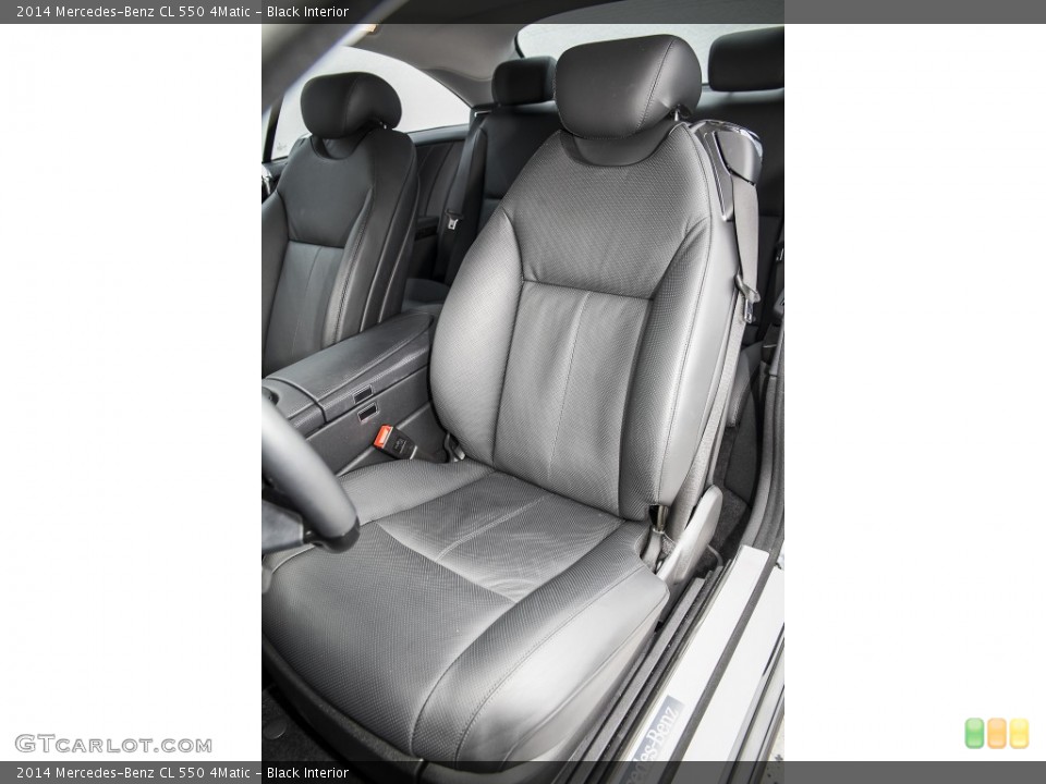 Black Interior Front Seat for the 2014 Mercedes-Benz CL 550 4Matic #103366317