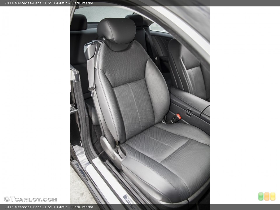 Black Interior Front Seat for the 2014 Mercedes-Benz CL 550 4Matic #103366539