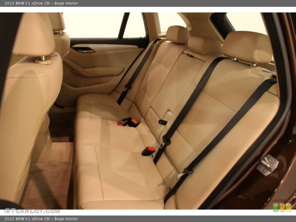 Beige Interior Rear Seat for the 2013 BMW X1 xDrive 28i #103367382
