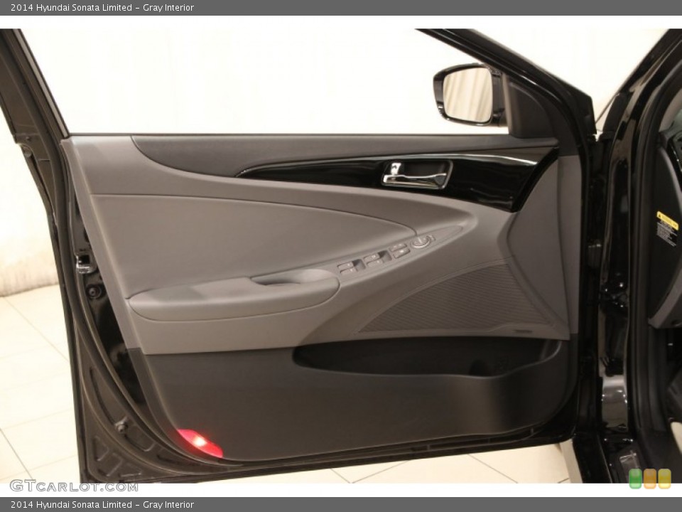 Gray Interior Door Panel for the 2014 Hyundai Sonata Limited #103368746