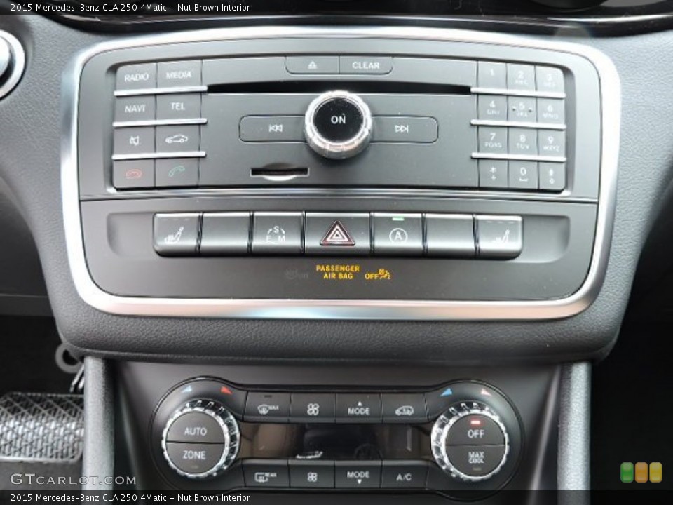 Nut Brown Interior Controls for the 2015 Mercedes-Benz CLA 250 4Matic #103378725