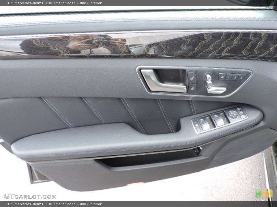 Black Interior Door Panel for the 2015 Mercedes-Benz E 400 4Matic Sedan #103379246
