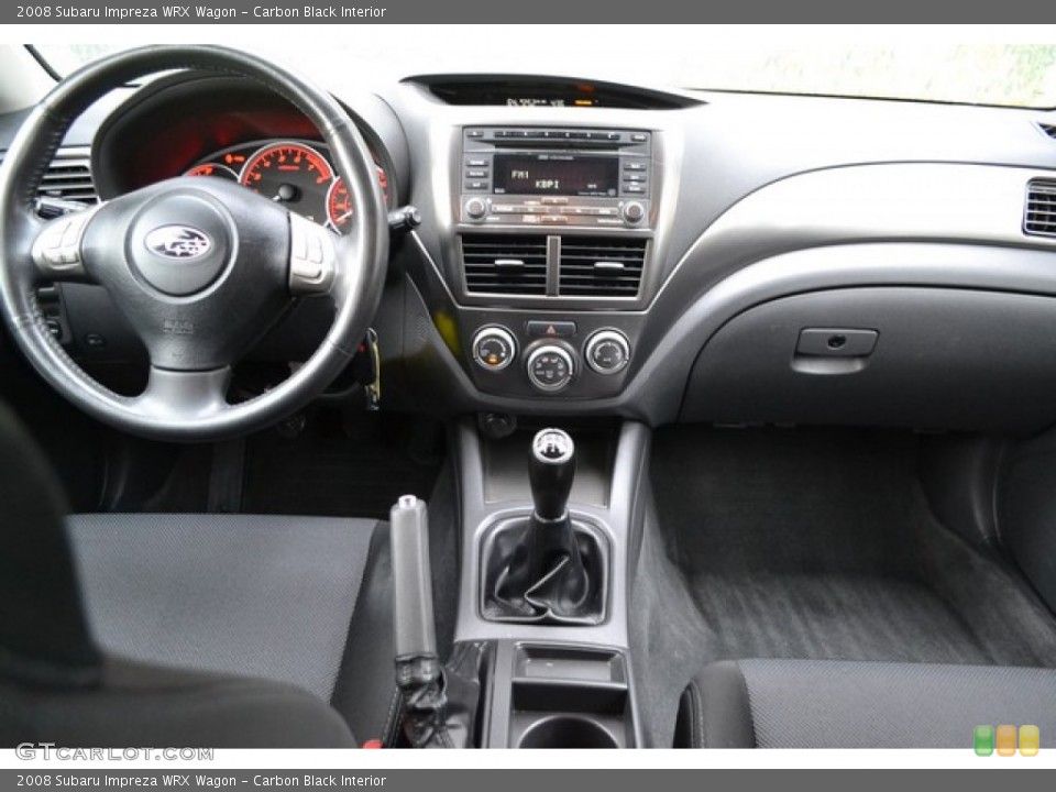 Carbon Black Interior Dashboard for the 2008 Subaru Impreza WRX Wagon #103397013