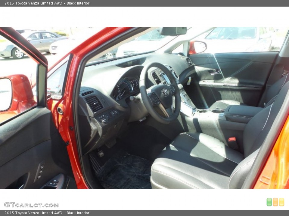 Black Interior Photo for the 2015 Toyota Venza Limited AWD #103401046