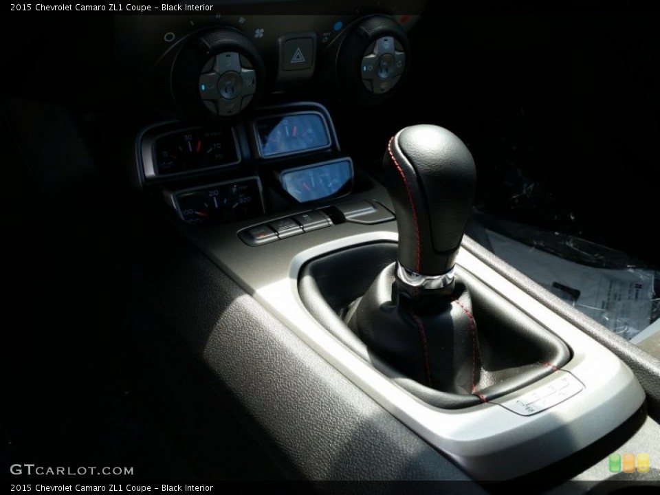 Black Interior Transmission for the 2015 Chevrolet Camaro ZL1 Coupe #103410406