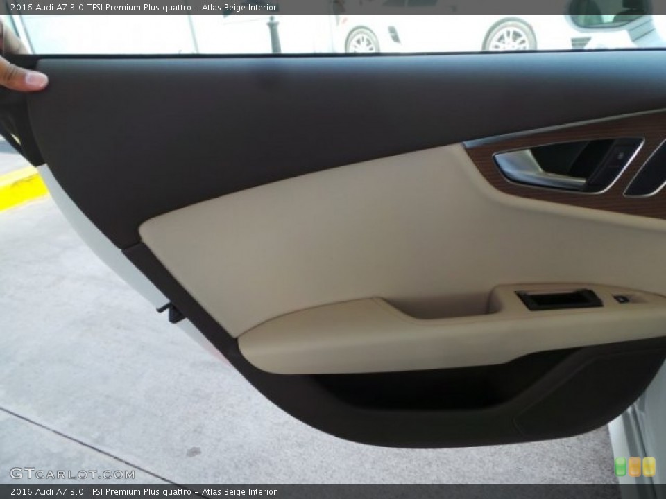 Atlas Beige Interior Door Panel for the 2016 Audi A7 3.0 TFSI Premium Plus quattro #103410997