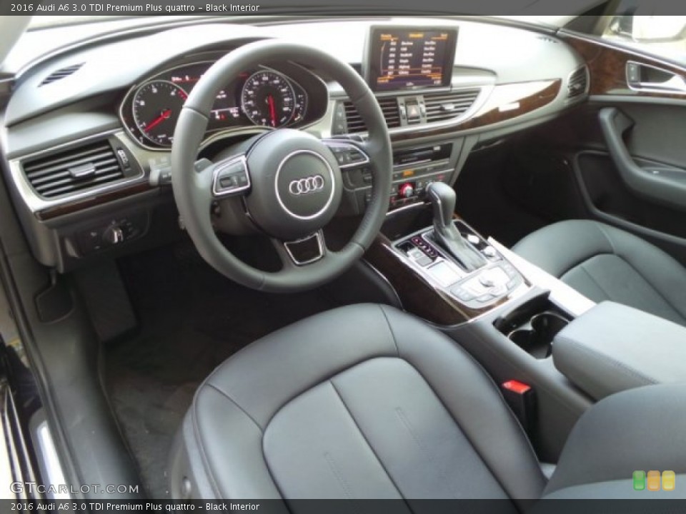 Black Interior Photo for the 2016 Audi A6 3.0 TDI Premium Plus quattro #103411381