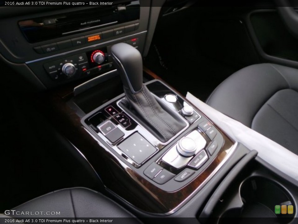 Black Interior Transmission for the 2016 Audi A6 3.0 TDI Premium Plus quattro #103411456