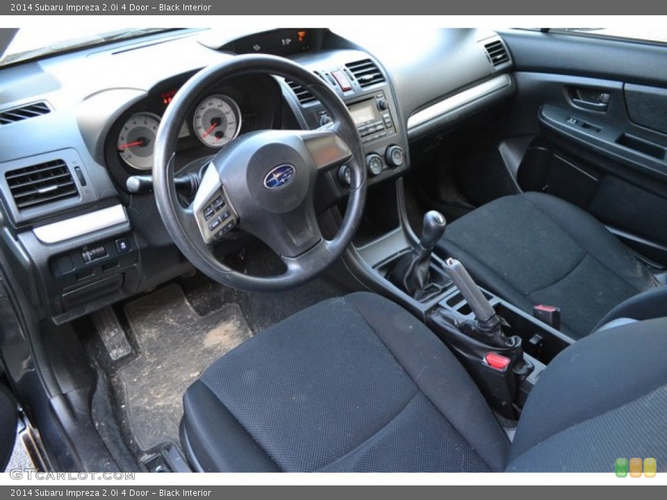 Black Interior Photo for the 2014 Subaru Impreza 2.0i 4 Door #103411931