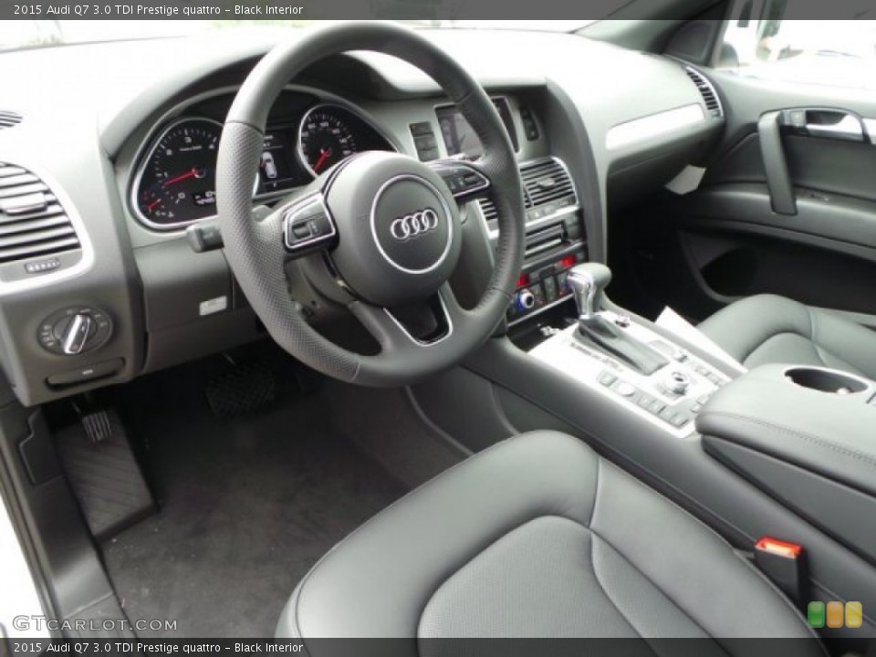 Black Interior Photo for the 2015 Audi Q7 3.0 TDI Prestige quattro #103414195
