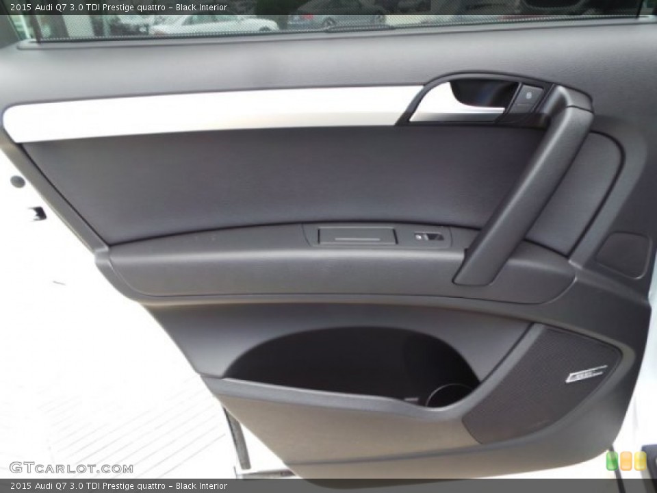 Black Interior Door Panel for the 2015 Audi Q7 3.0 TDI Prestige quattro #103414459