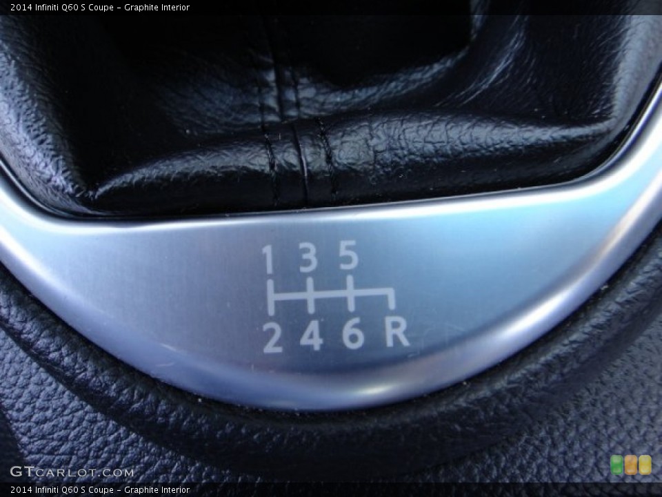 Graphite Interior Transmission for the 2014 Infiniti Q60 S Coupe #103415125