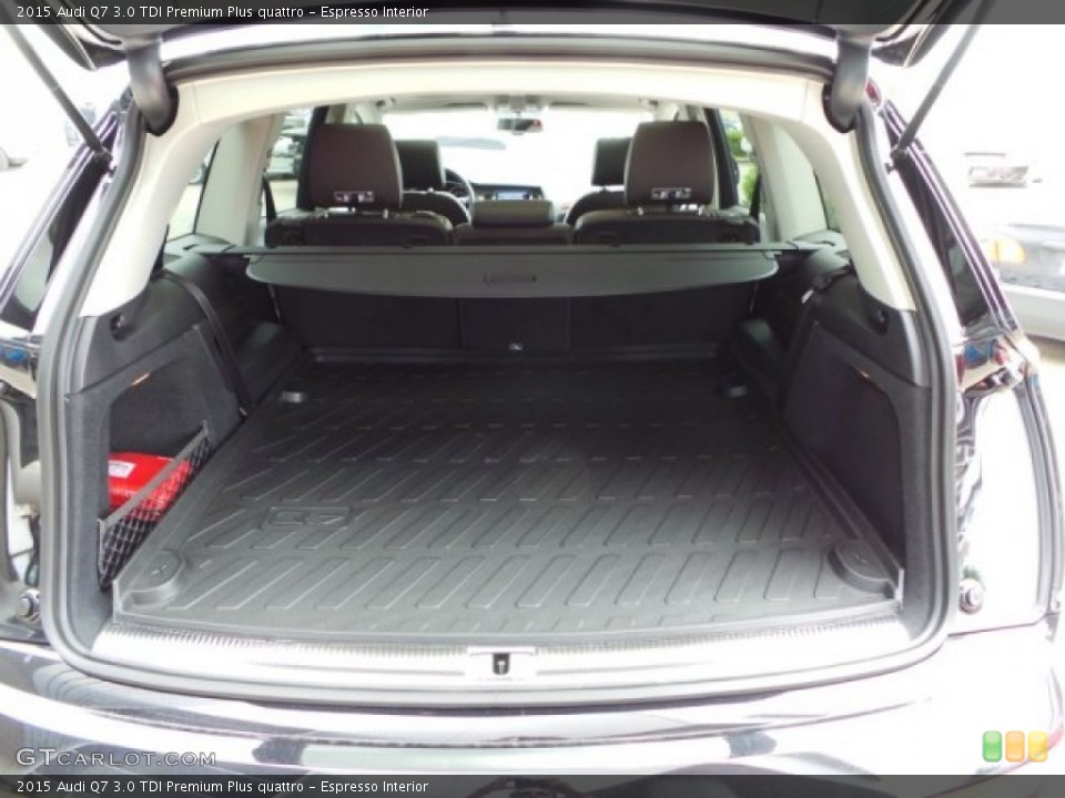 Espresso Interior Trunk for the 2015 Audi Q7 3.0 TDI Premium Plus quattro #103415936