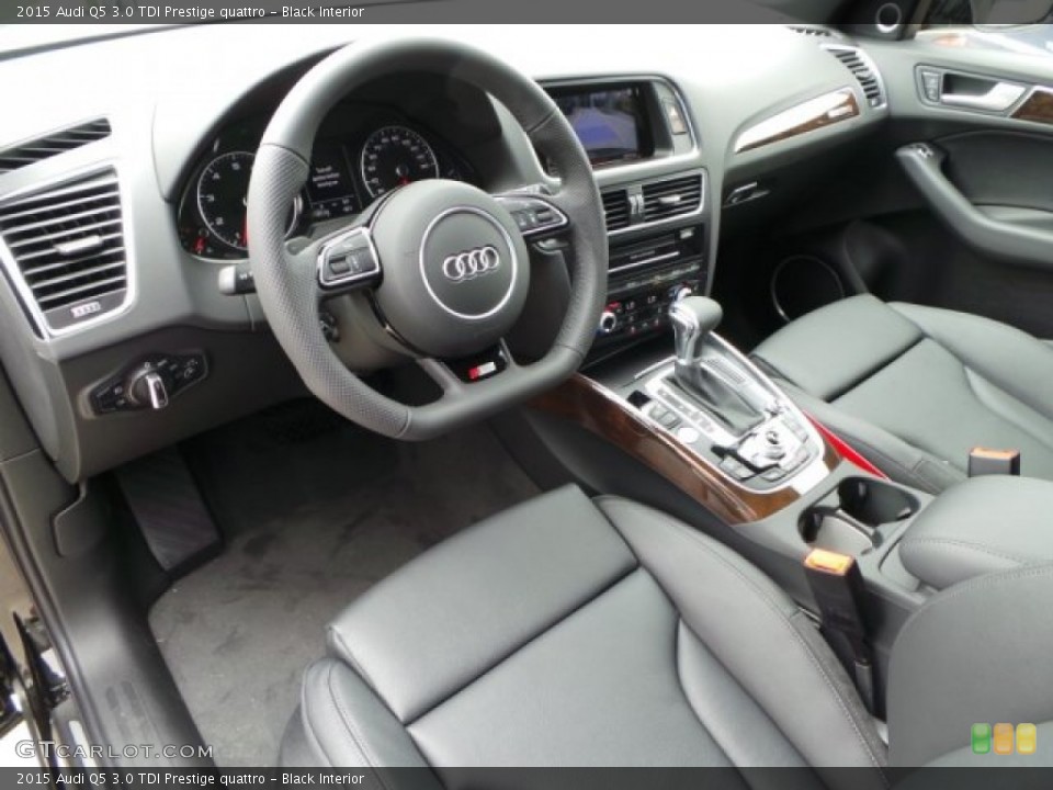 Black Interior Photo for the 2015 Audi Q5 3.0 TDI Prestige quattro #103416830