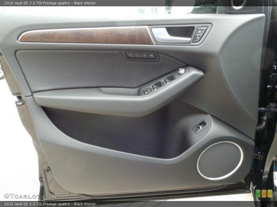 Black Interior Door Panel for the 2015 Audi Q5 3.0 TDI Prestige quattro #103418731