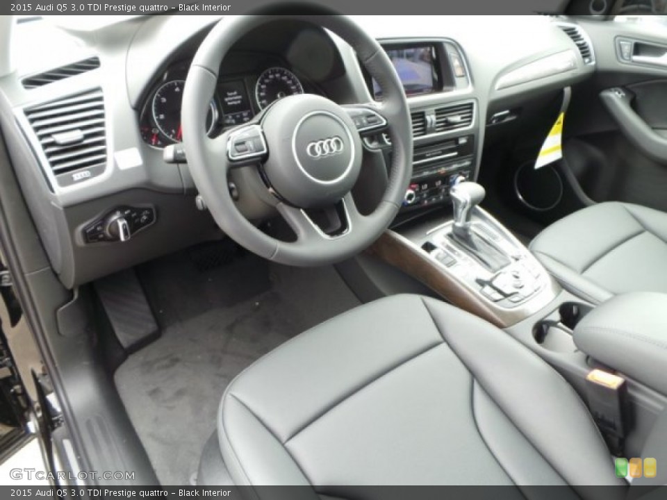 Black Interior Photo for the 2015 Audi Q5 3.0 TDI Prestige quattro #103418752