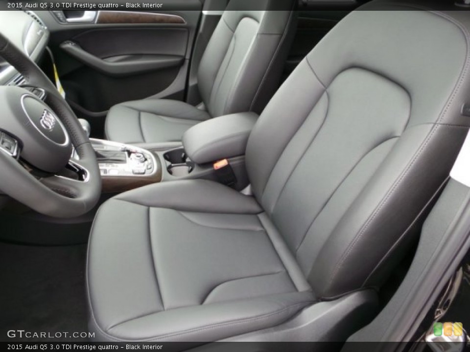 Black Interior Front Seat for the 2015 Audi Q5 3.0 TDI Prestige quattro #103418771