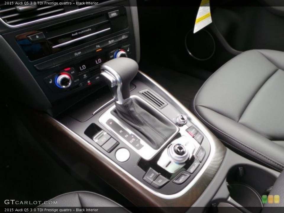 Black Interior Transmission for the 2015 Audi Q5 3.0 TDI Prestige quattro #103418827