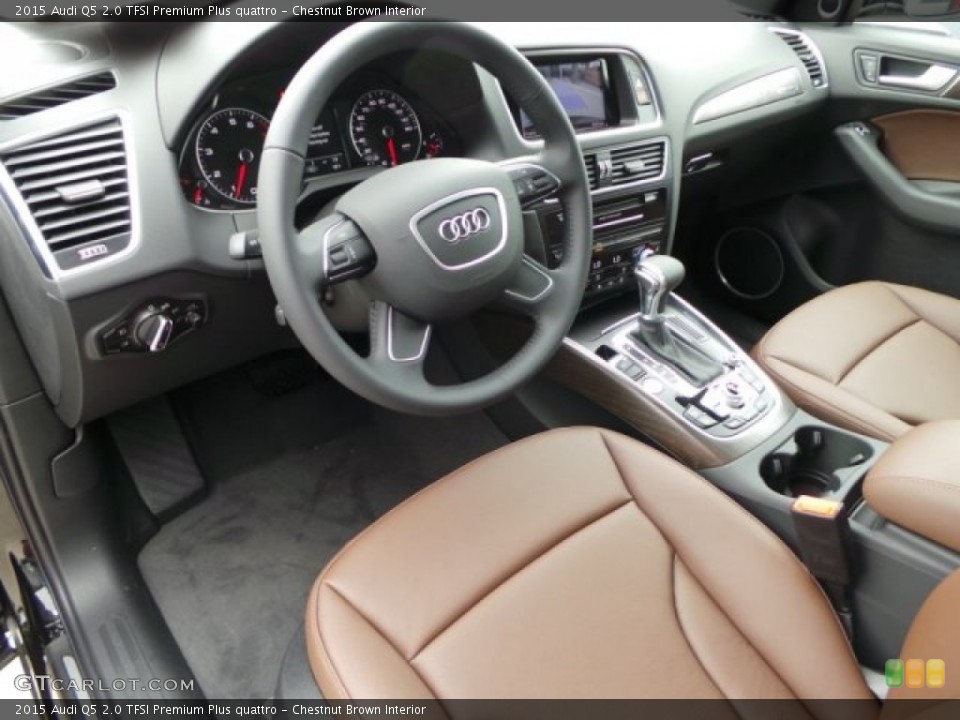 Chestnut Brown Interior Photo for the 2015 Audi Q5 2.0 TFSI Premium Plus quattro #103419430