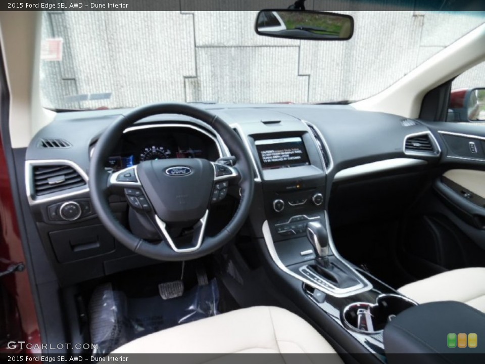 Dune Interior Prime Interior for the 2015 Ford Edge SEL AWD #103425760