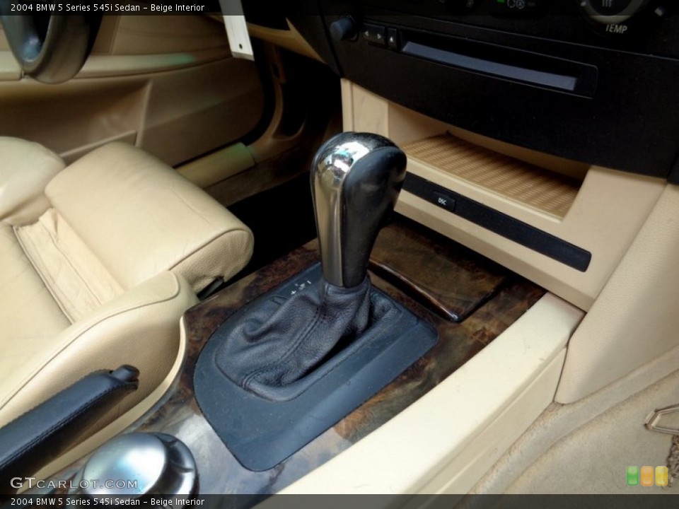 Beige Interior Transmission for the 2004 BMW 5 Series 545i Sedan #103439016
