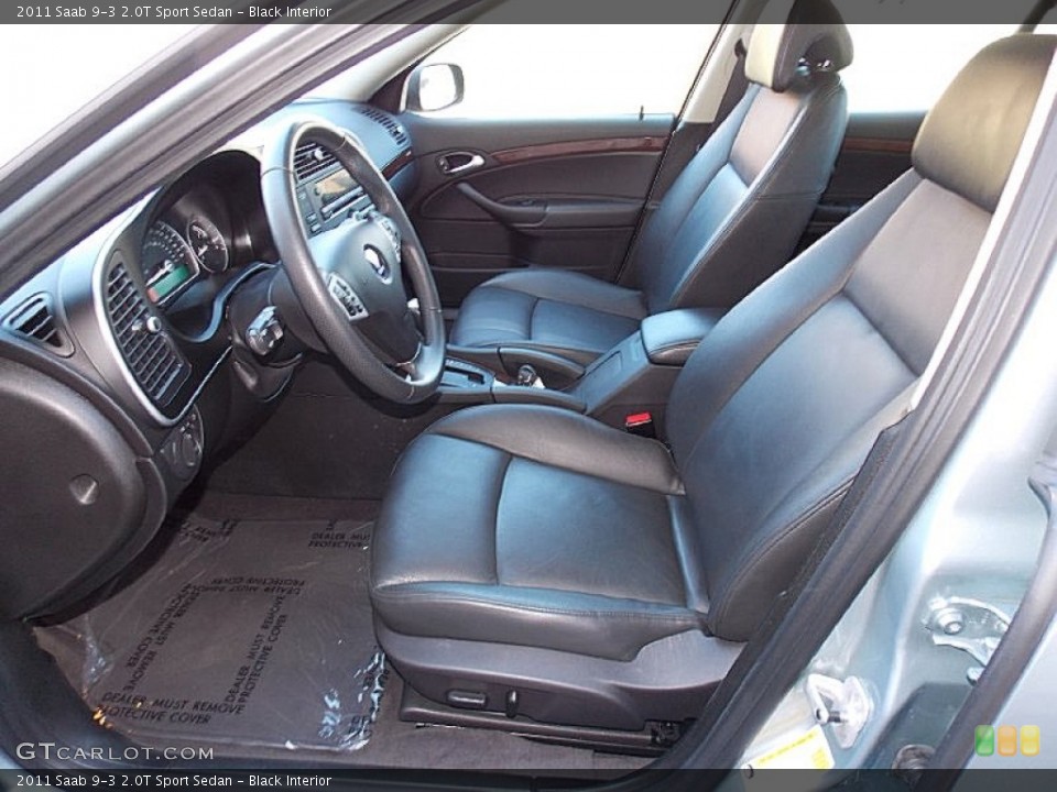 Black Interior Photo for the 2011 Saab 9-3 2.0T Sport Sedan #103440273