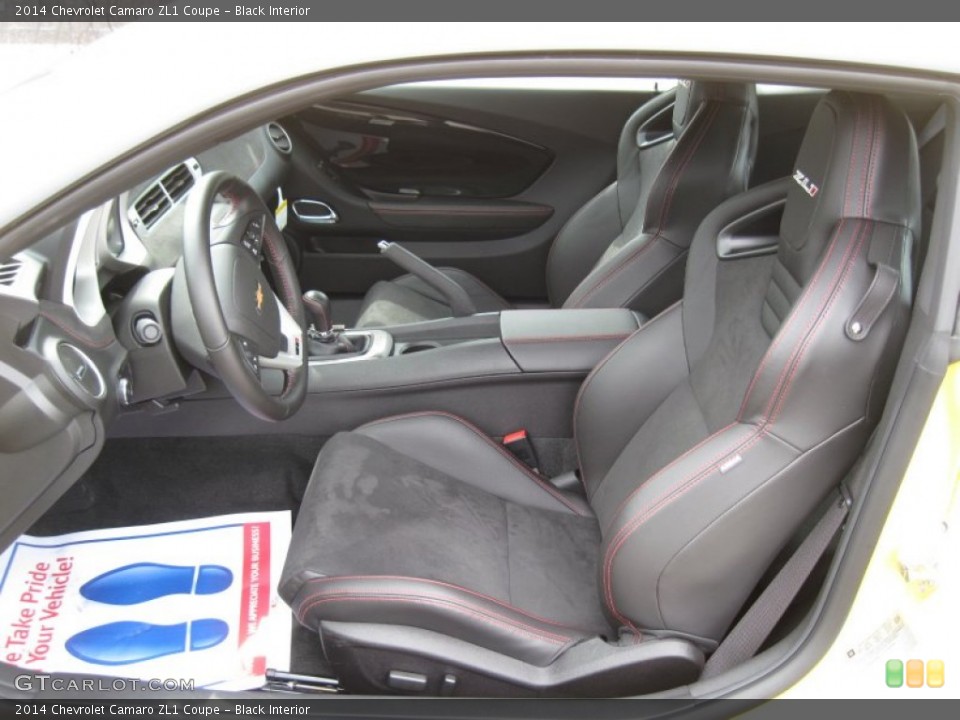 Black Interior Photo for the 2014 Chevrolet Camaro ZL1 Coupe #103442464