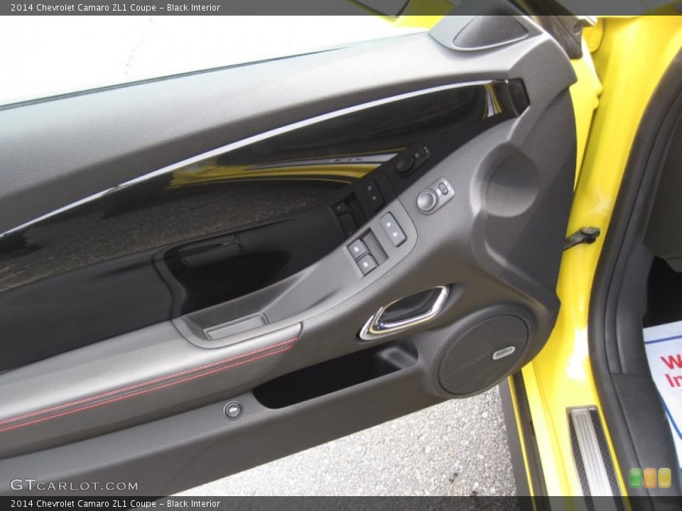 Black Interior Door Panel for the 2014 Chevrolet Camaro ZL1 Coupe #103442565