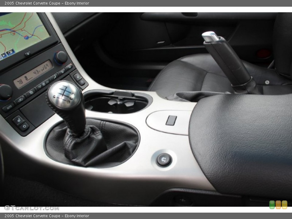 Ebony Interior Transmission for the 2005 Chevrolet Corvette Coupe #103447263