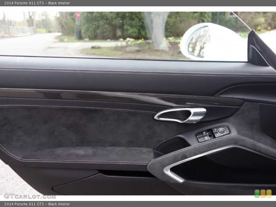 Black Interior Door Panel for the 2014 Porsche 911 GT3 #103450209