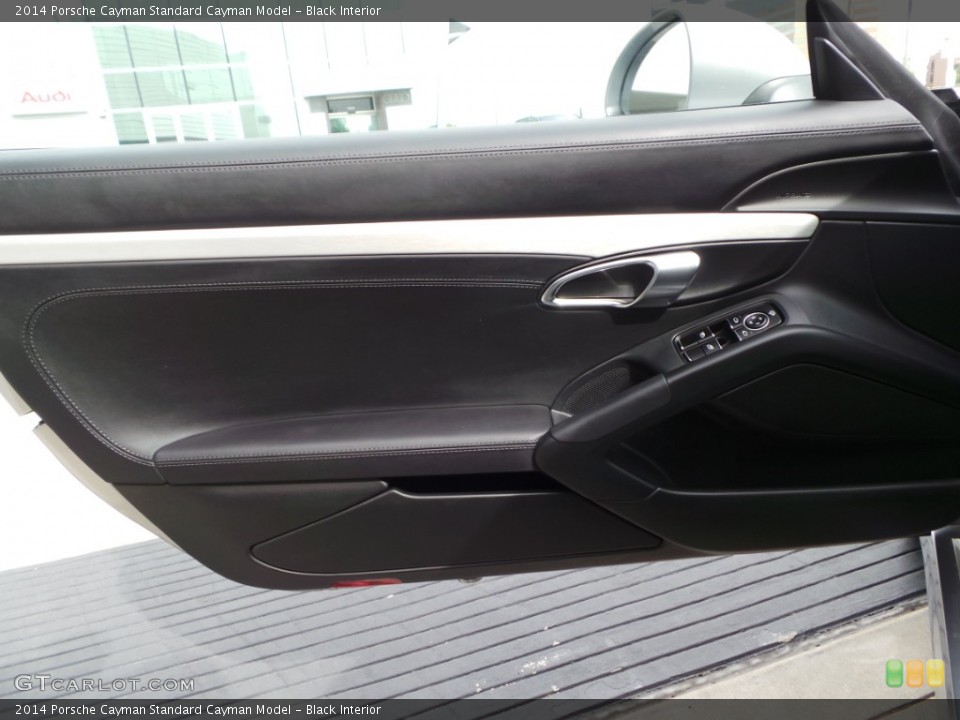 Black Interior Door Panel for the 2014 Porsche Cayman  #103452870