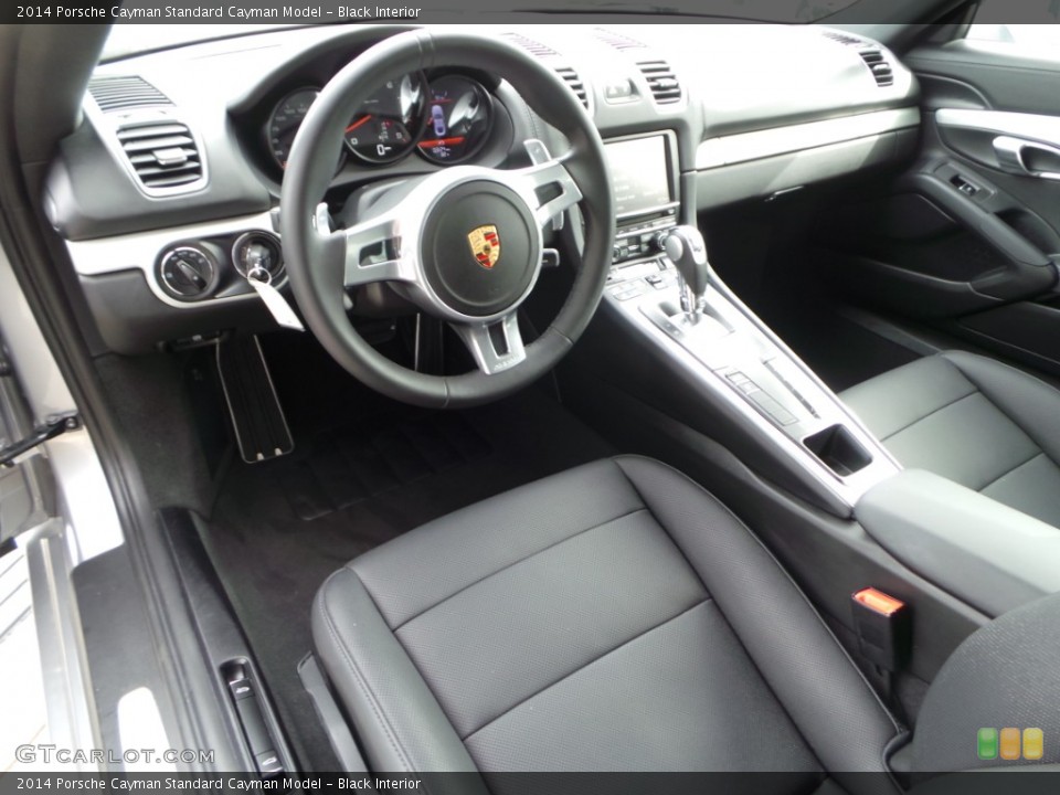Black Interior Photo for the 2014 Porsche Cayman  #103452888
