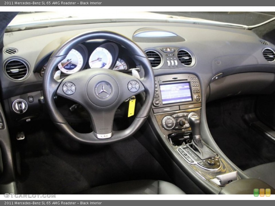 Black Interior Dashboard for the 2011 Mercedes-Benz SL 65 AMG Roadster #103452960