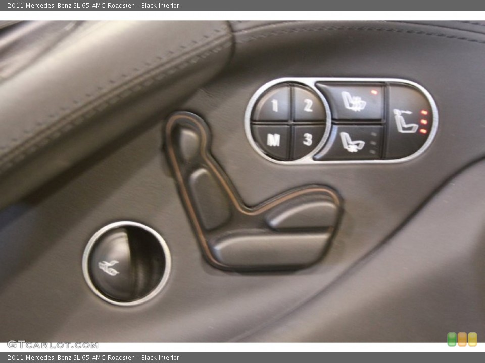 Black Interior Controls for the 2011 Mercedes-Benz SL 65 AMG Roadster #103452981