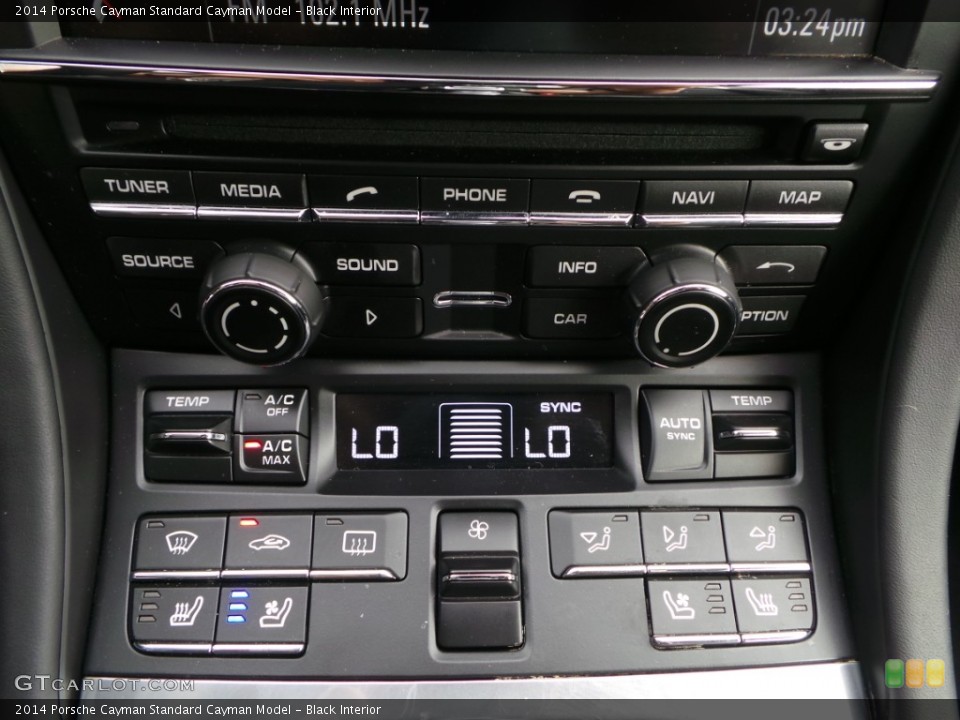 Black Interior Controls for the 2014 Porsche Cayman  #103452987