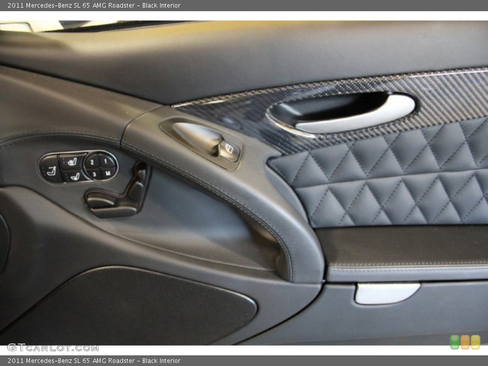 Black Interior Controls for the 2011 Mercedes-Benz SL 65 AMG Roadster #103453077
