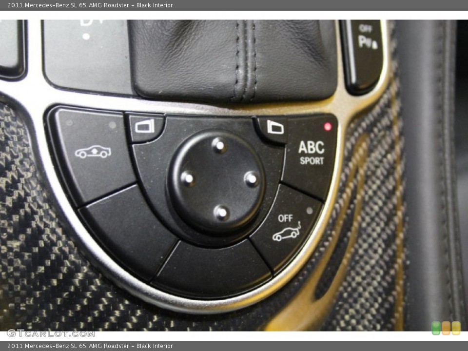 Black Interior Controls for the 2011 Mercedes-Benz SL 65 AMG Roadster #103453143