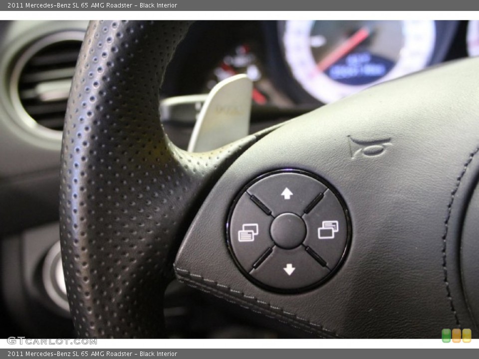 Black Interior Controls for the 2011 Mercedes-Benz SL 65 AMG Roadster #103453161