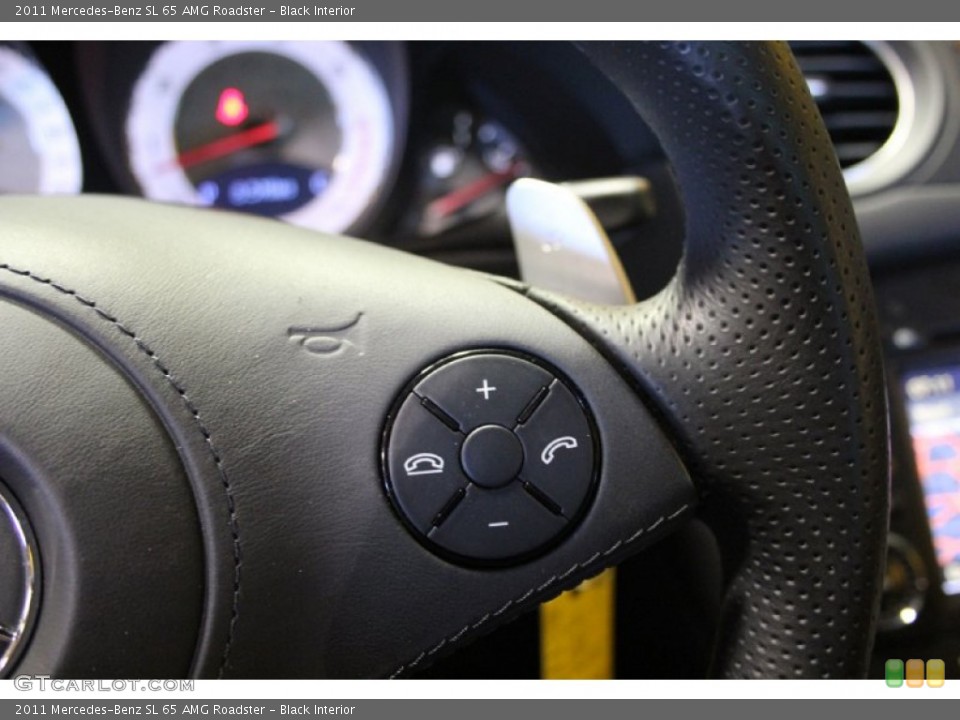 Black Interior Controls for the 2011 Mercedes-Benz SL 65 AMG Roadster #103453167