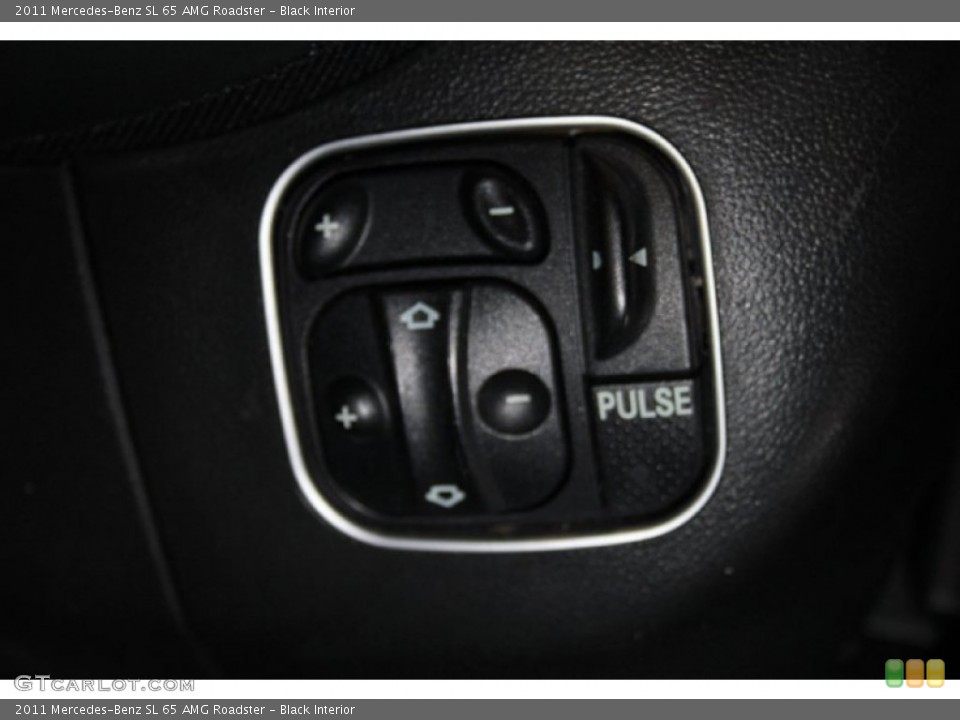 Black Interior Controls for the 2011 Mercedes-Benz SL 65 AMG Roadster #103453194