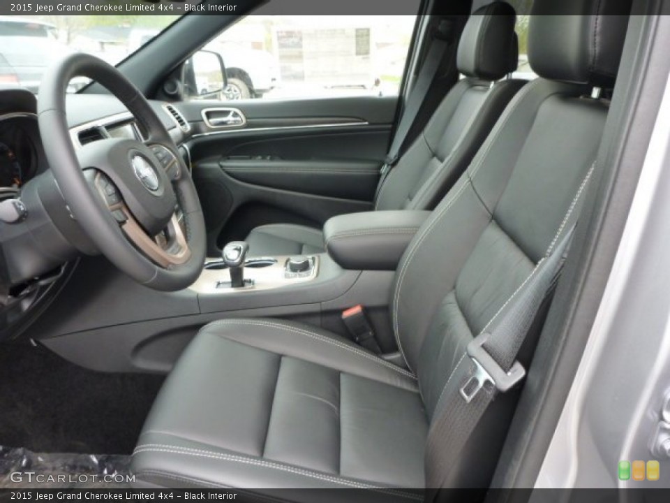 Black Interior Photo for the 2015 Jeep Grand Cherokee Limited 4x4 #103459042