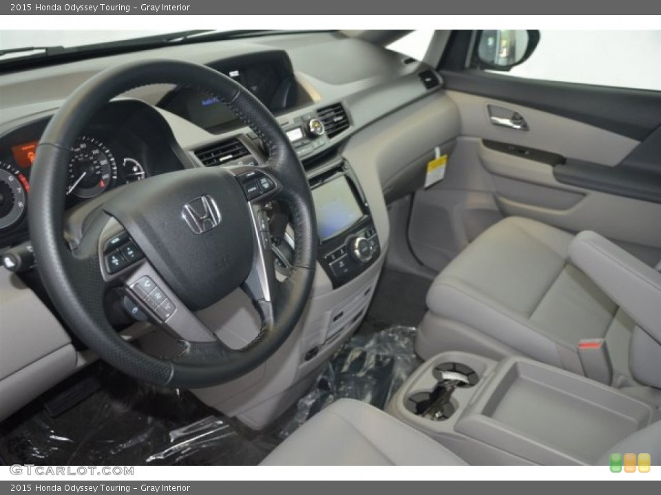 Gray 2015 Honda Odyssey Interiors