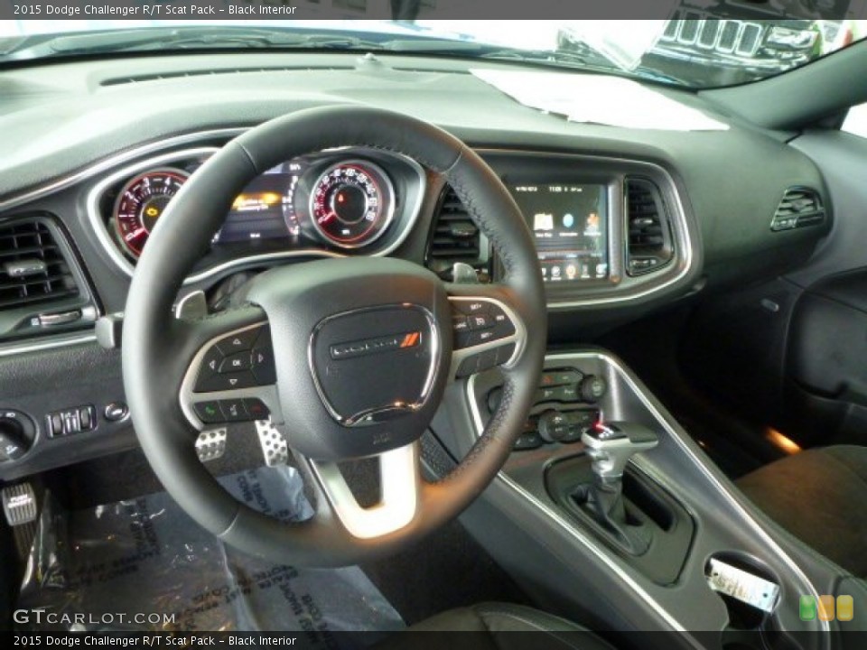 Black Interior Dashboard for the 2015 Dodge Challenger R/T Scat Pack #103463727