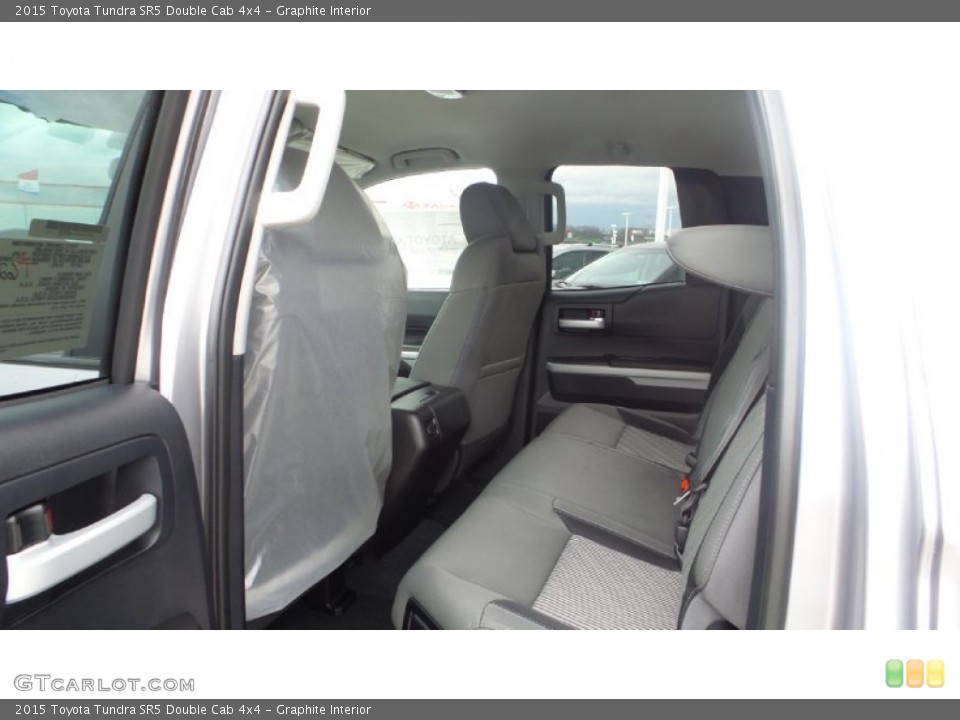 Graphite Interior Rear Seat for the 2015 Toyota Tundra SR5 Double Cab 4x4 #103480270