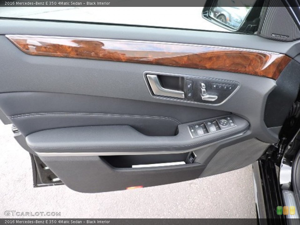 Black Interior Door Panel for the 2016 Mercedes-Benz E 350 4Matic Sedan #103492964