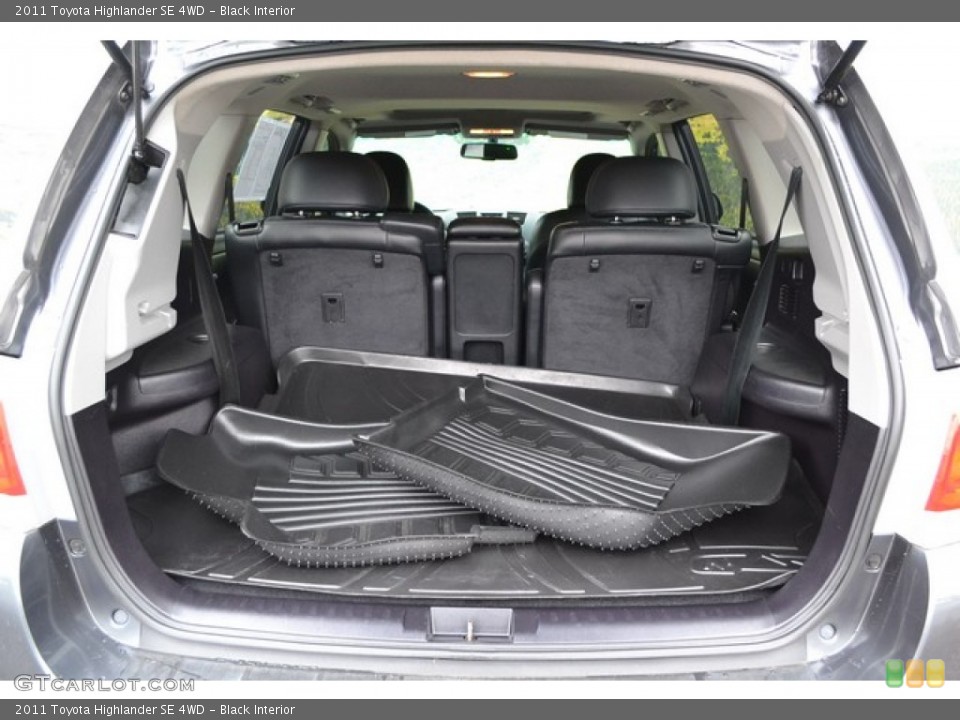 Black Interior Trunk for the 2011 Toyota Highlander SE 4WD #103497515